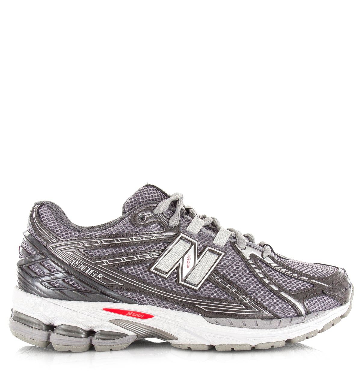 New Balance 1906R Black Metallic/Red Mesh Unisex – Zwart