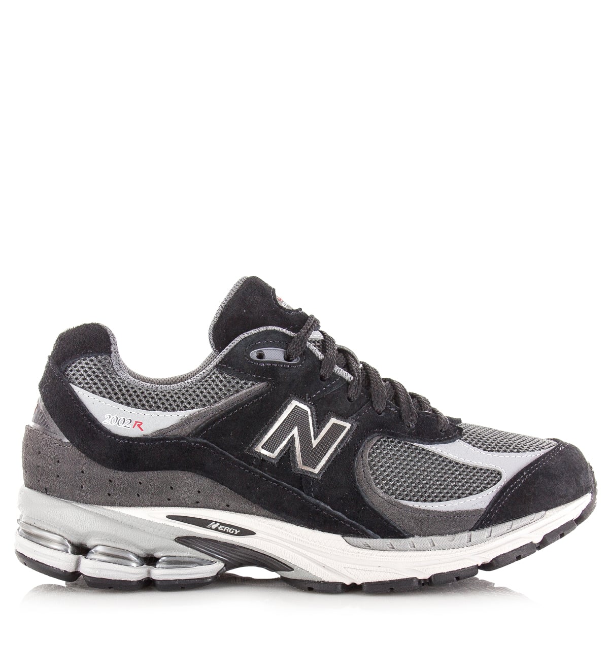 New Balance 2002R black castlerock Mesh Unisex – Zwart