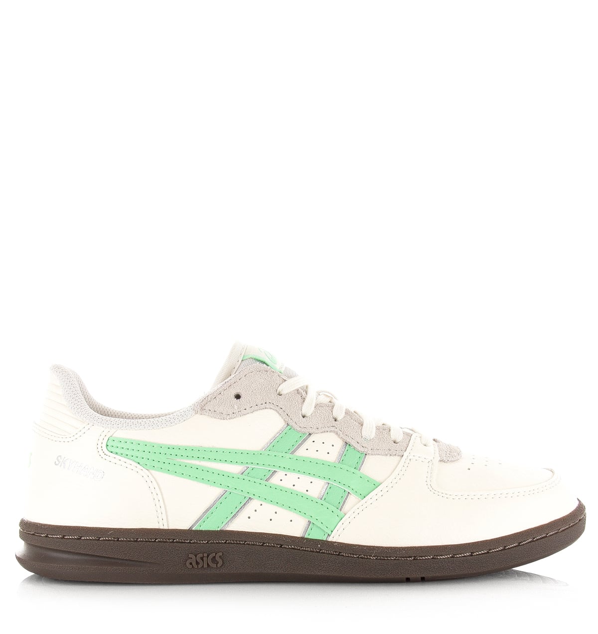 Asics Skyhand OG cream/menthol Leer Unisex – Beige