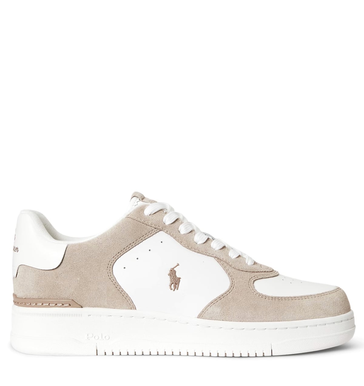 Polo Ralph Lauren Masters Court beige Leer Unisex afbeelding 1
