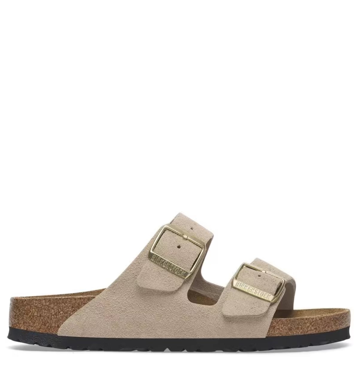 BIRKENSTOCK Arizona suède sandcast Suede Unisex – Beige