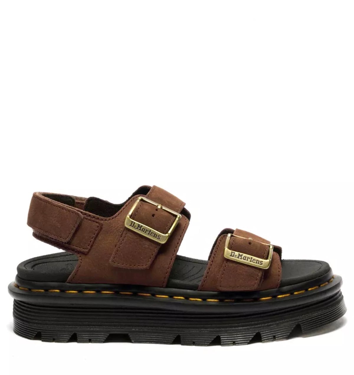Dr martens Dr. Martens Zebzag Sandal sepia brown Leer Dames