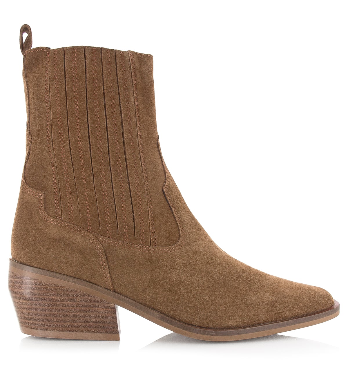 Enkellaarsjes 13581 Suede Dames afbeelding 1