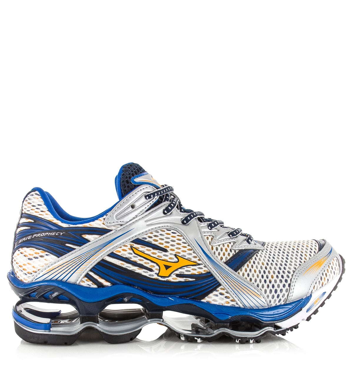 Mizuno Wave Prophecy 1 Artisans Gold Mesh Unisex – Wit