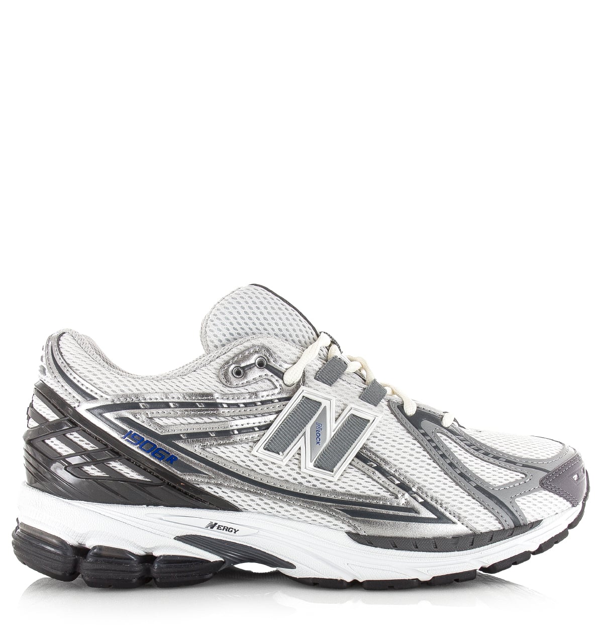 New Balance 1906R castle rock/black Mesh Unisex – Grijs