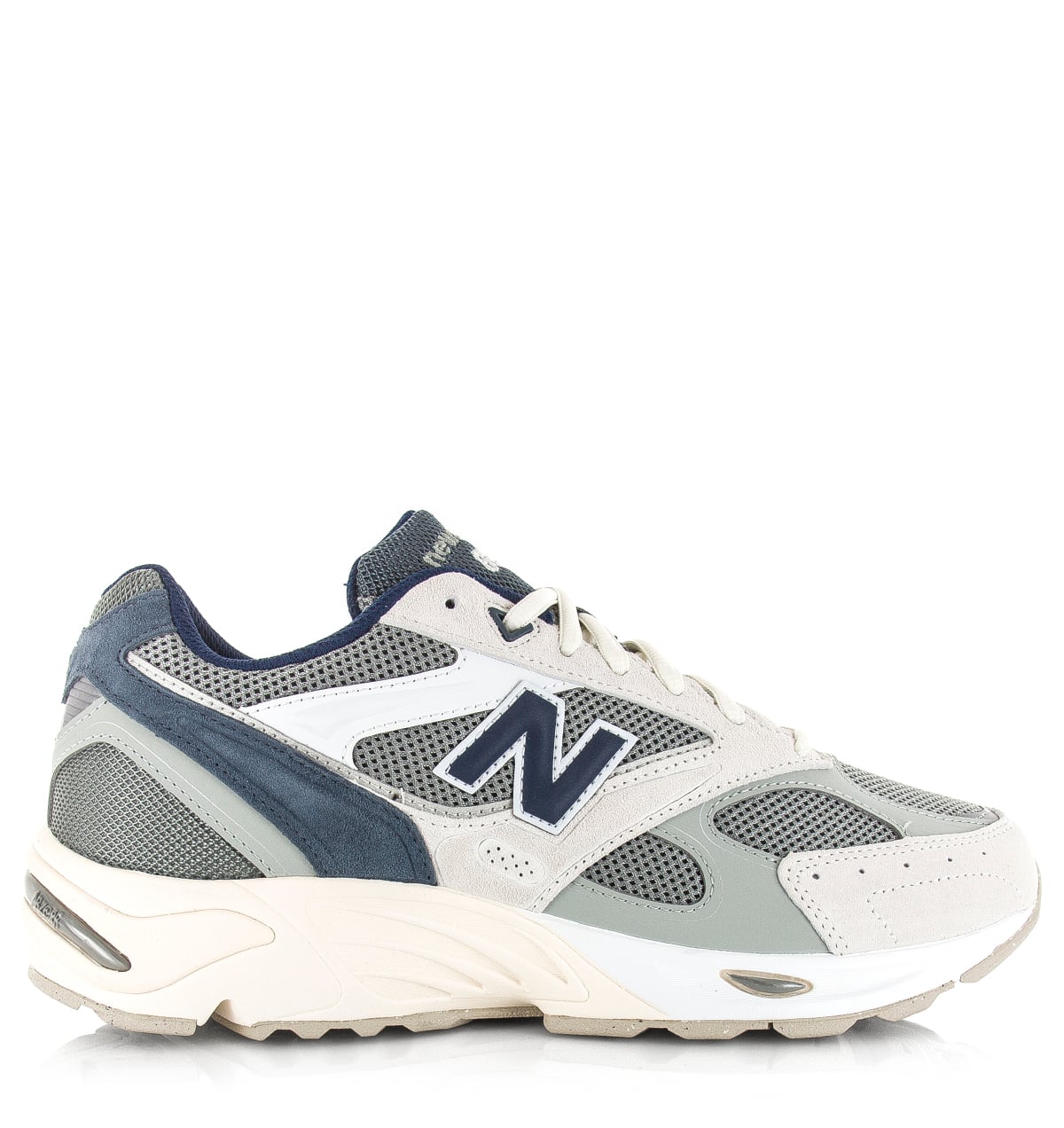 New Balance 880R sea salt bayberry navy Suede Unisex – Grijs