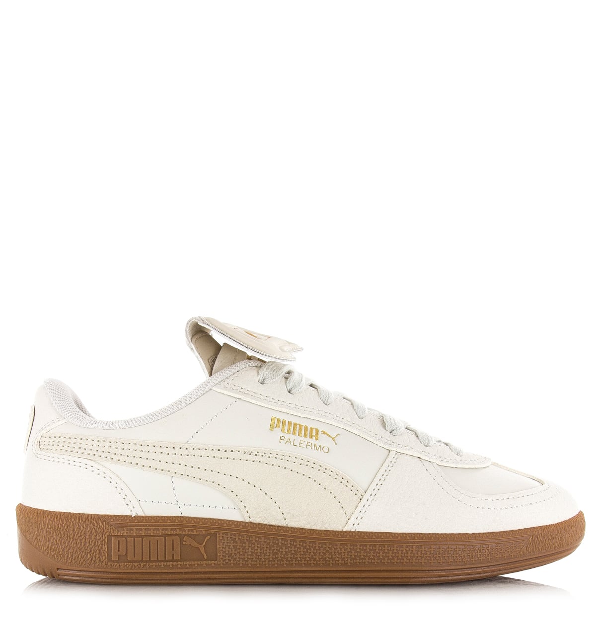PUMA Palermo Premium warm white Leer Unisex