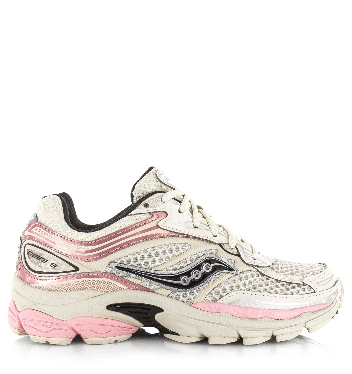 Saucony Progrid Omni 9 eggshell touch Mesh Unisex – Beige
