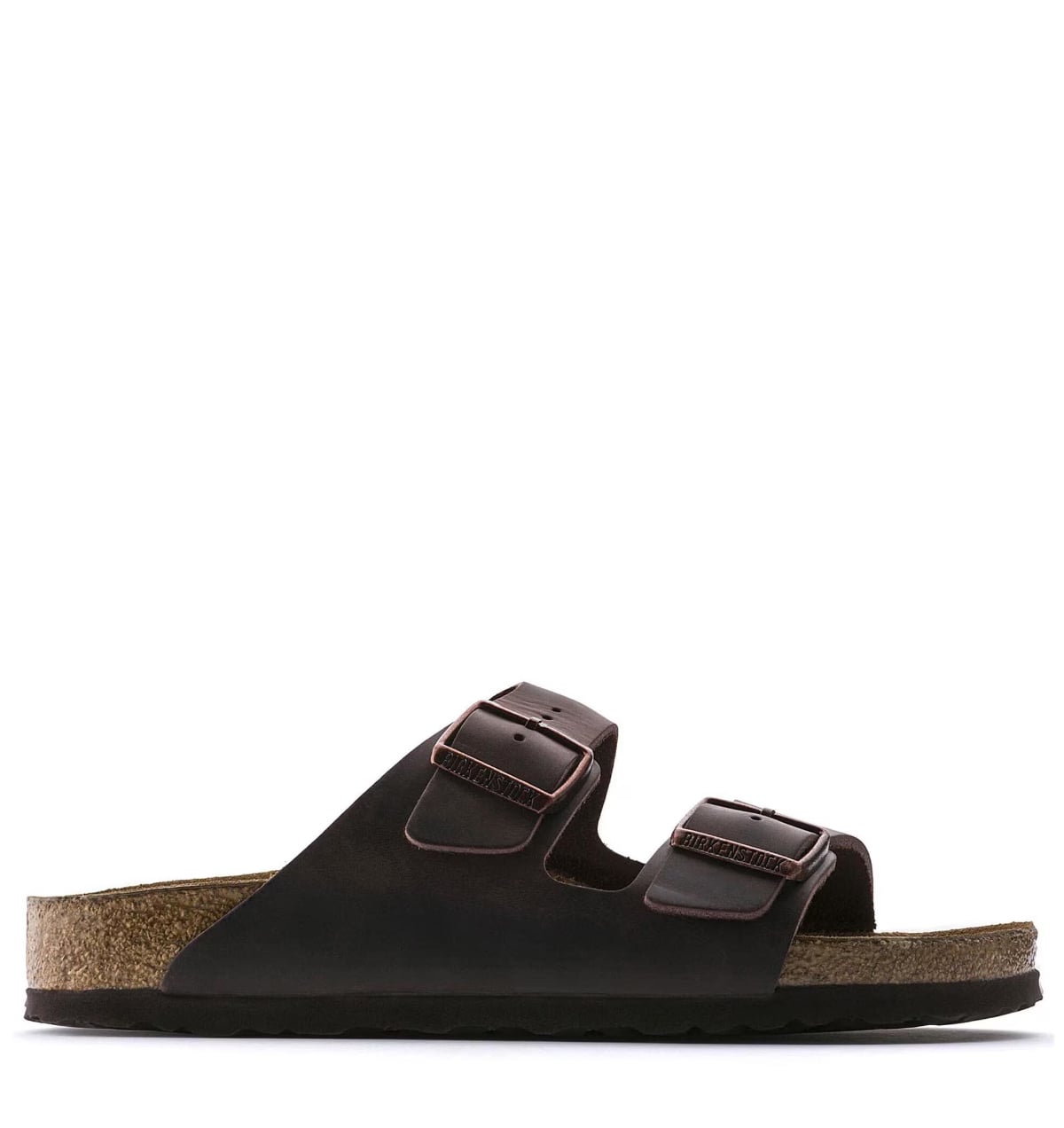 BIRKENSTOCK Arizona suede leather habana Nubuck Unisex – Bruin