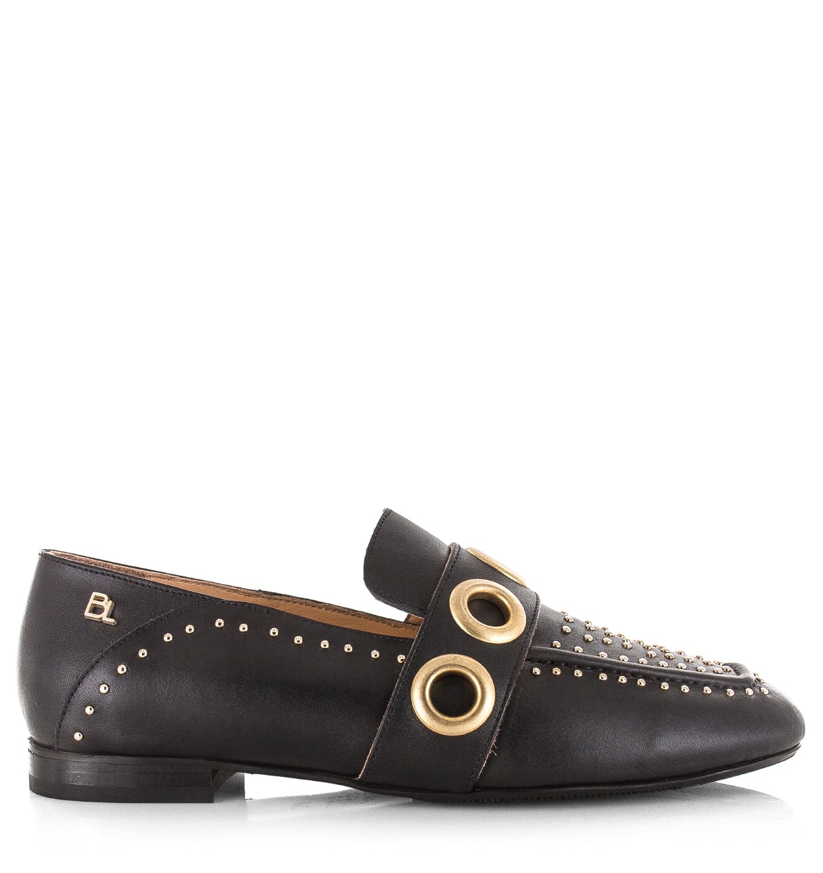 Babouche Shelly loafers zwart Leer Dames