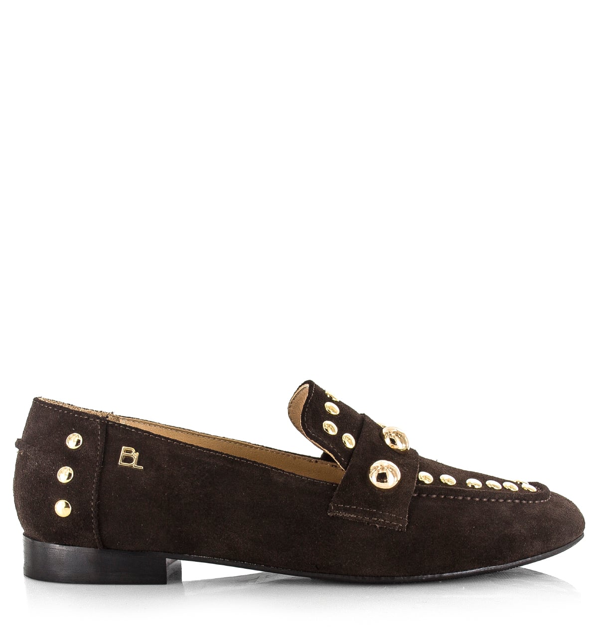Babouche MELL mocca loafers Suede Dames – Bruin