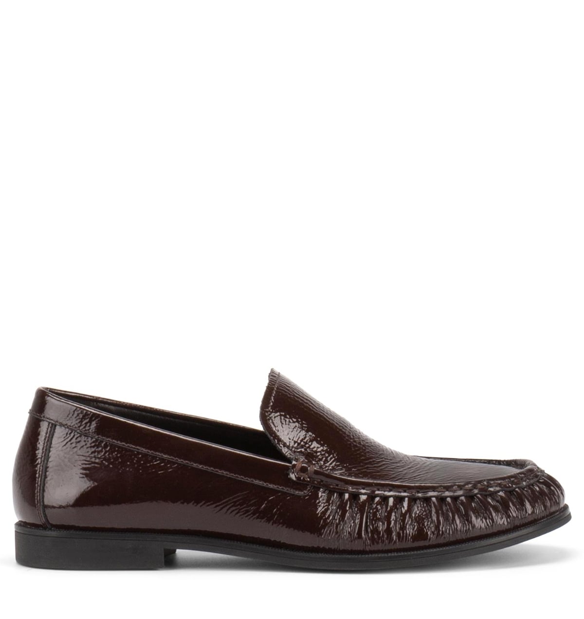 Vagabond Brandi chocolate loafers Lakleer Dames – Bruin