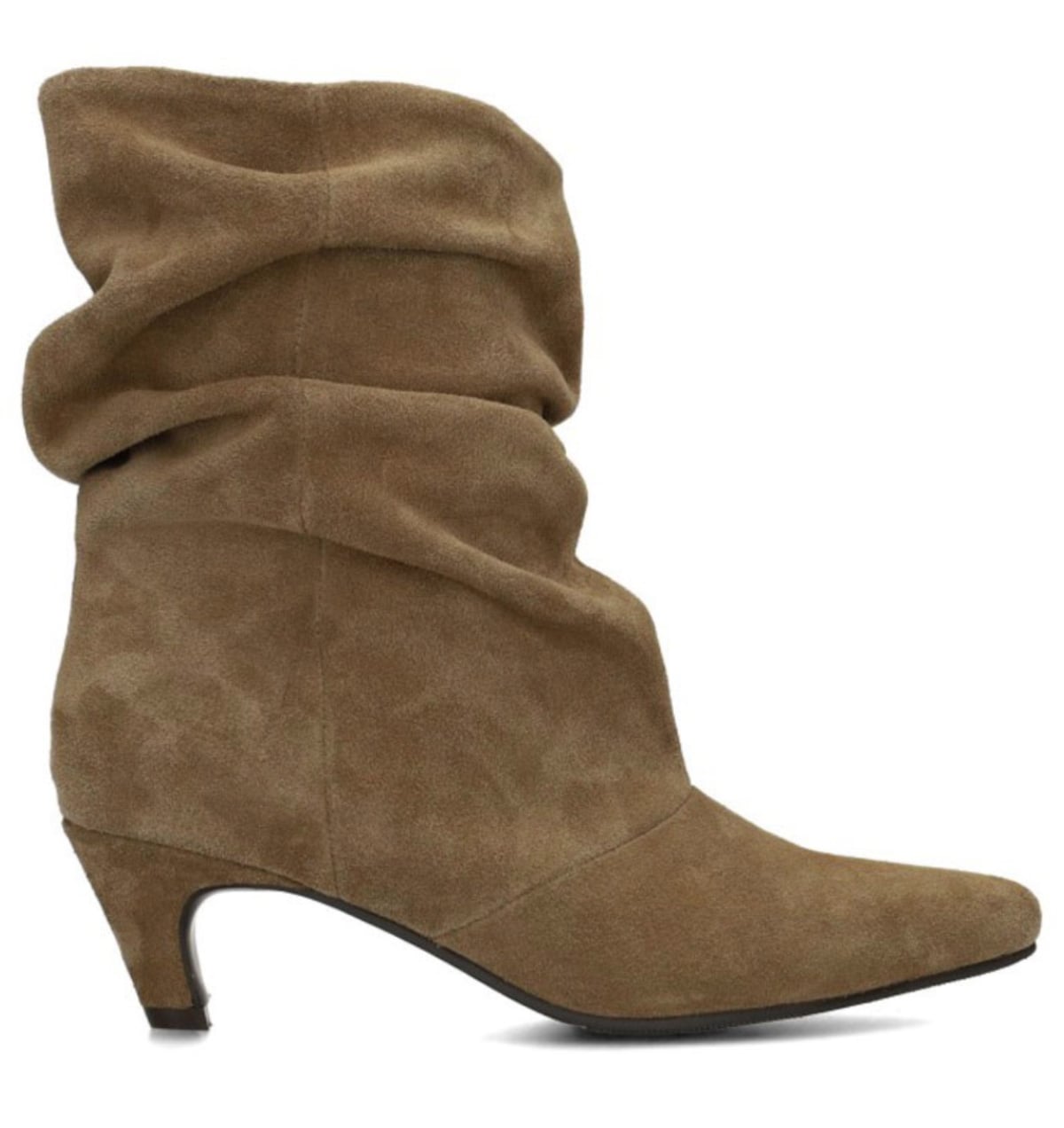 PS Poelman Hannah laarzen beige Suede Dames