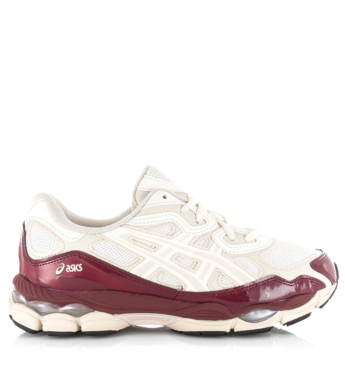 Asics GEL-NYC Cream/Antique Red Suede Unisex – Beige