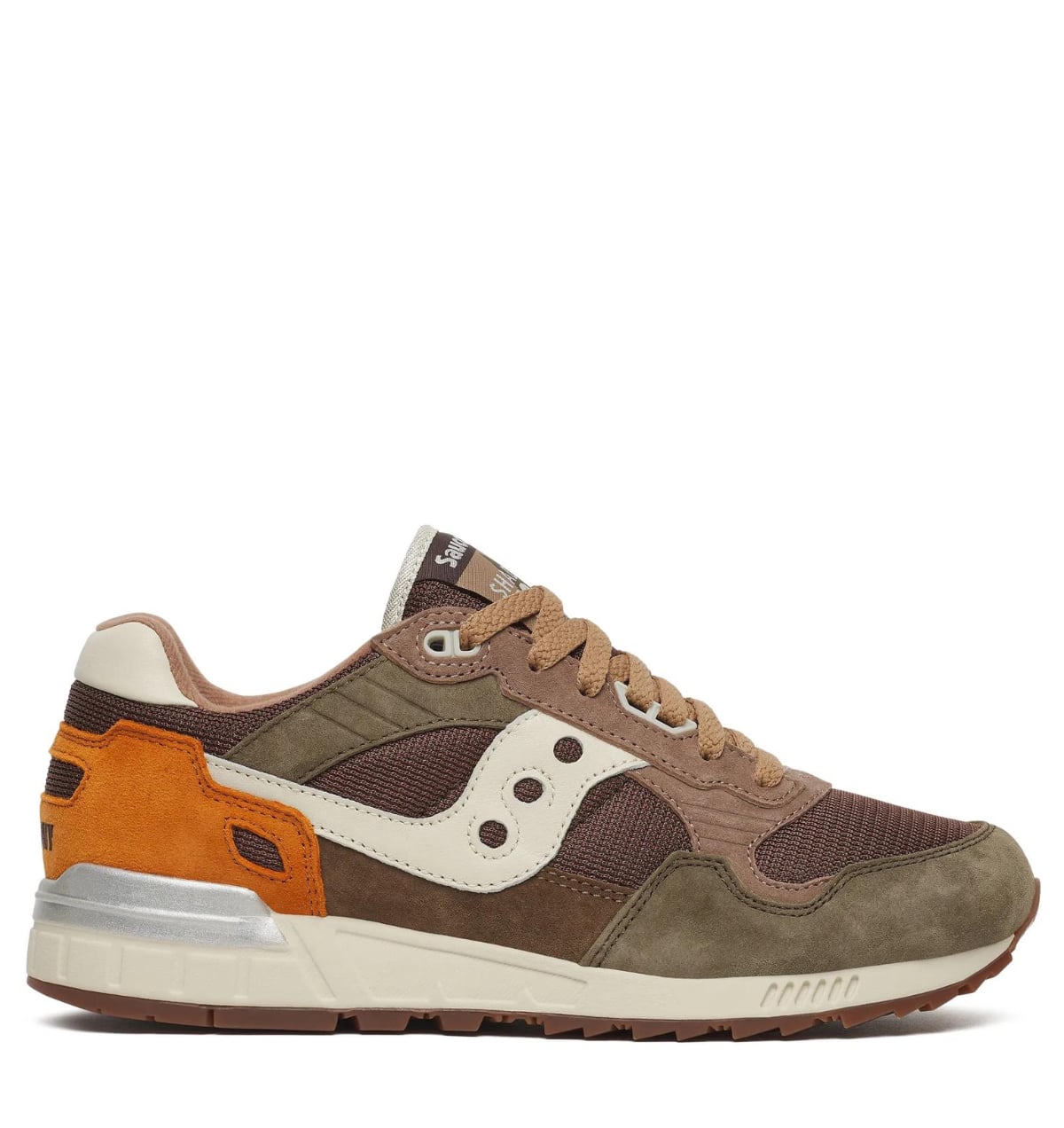Saucony Shadow 5000 Martini/Coca Suede Unisex – Bruin
