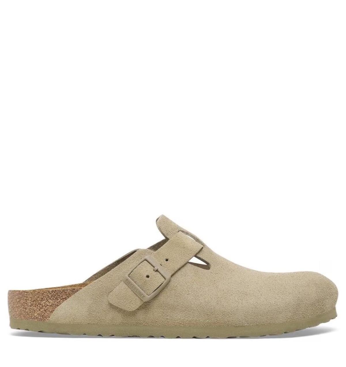 BIRKENSTOCK - Boston | faded khaki Suede Unisex