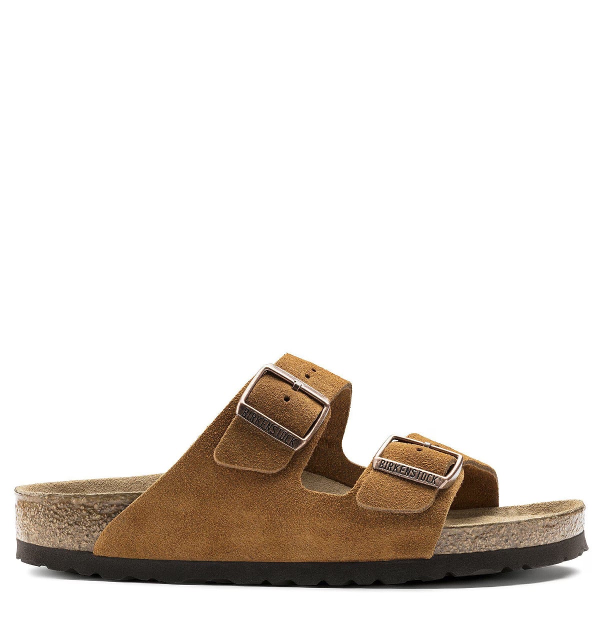 BIRKENSTOCK Arizona suede leather mink Suede Unisex