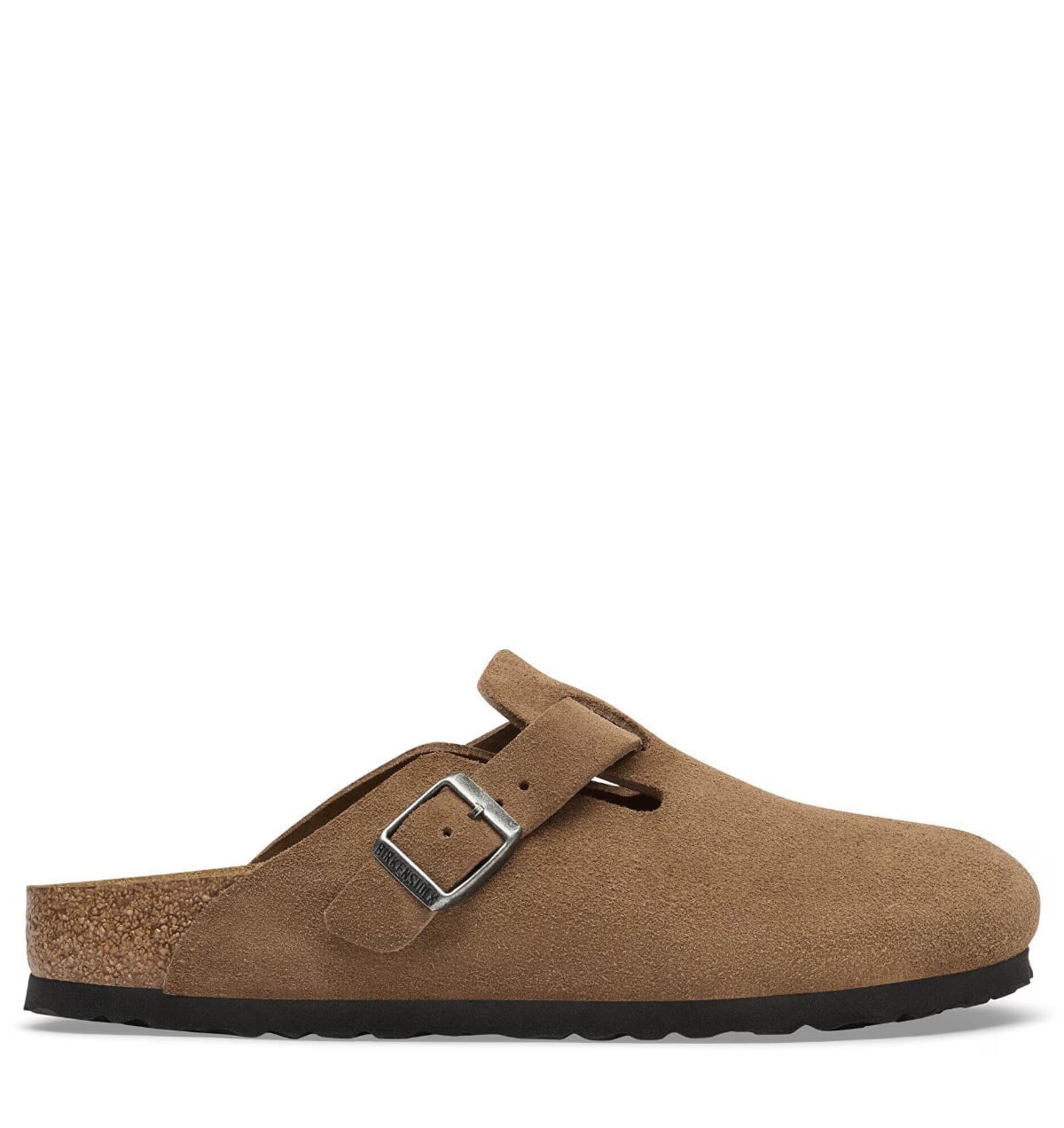 BIRKENSTOCK Boston Suede dark tea Suede Unisex