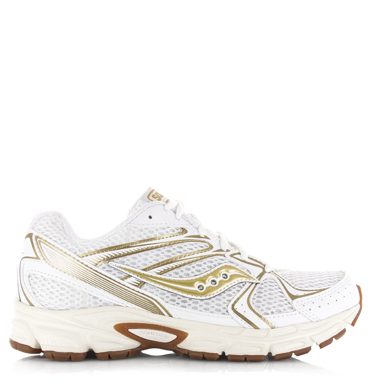 Saucony Ride Millennium white bronze Mesh Dames