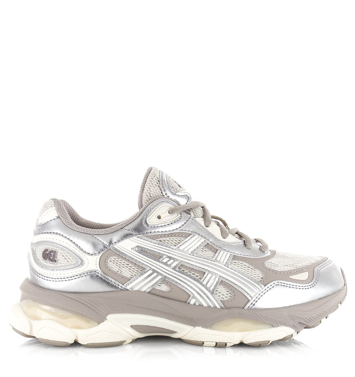 ASICS GEL-NYC 2.0 smoke grey/pure silver Mesh Dames