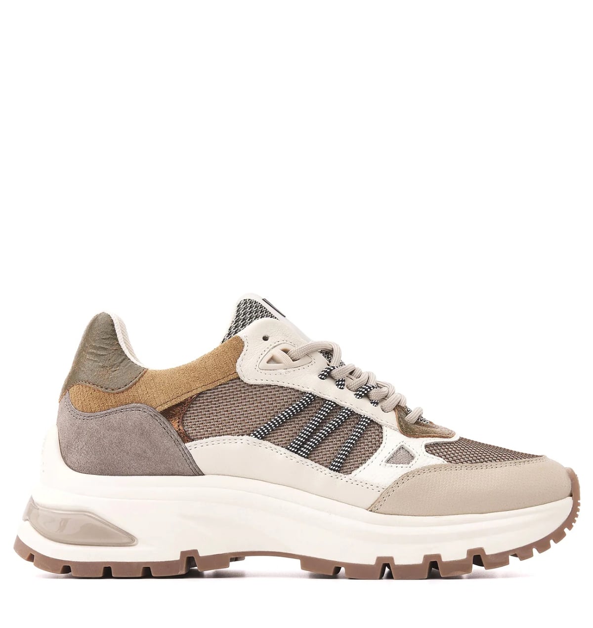 VIA VAI Liz Dae avirex oliva Leer Dames – Beige