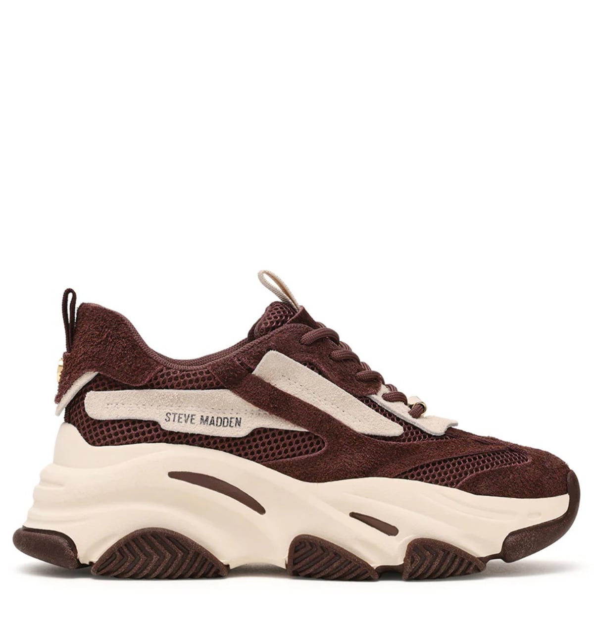Steve Madden Possession-E brown/white Synthetisch Dames