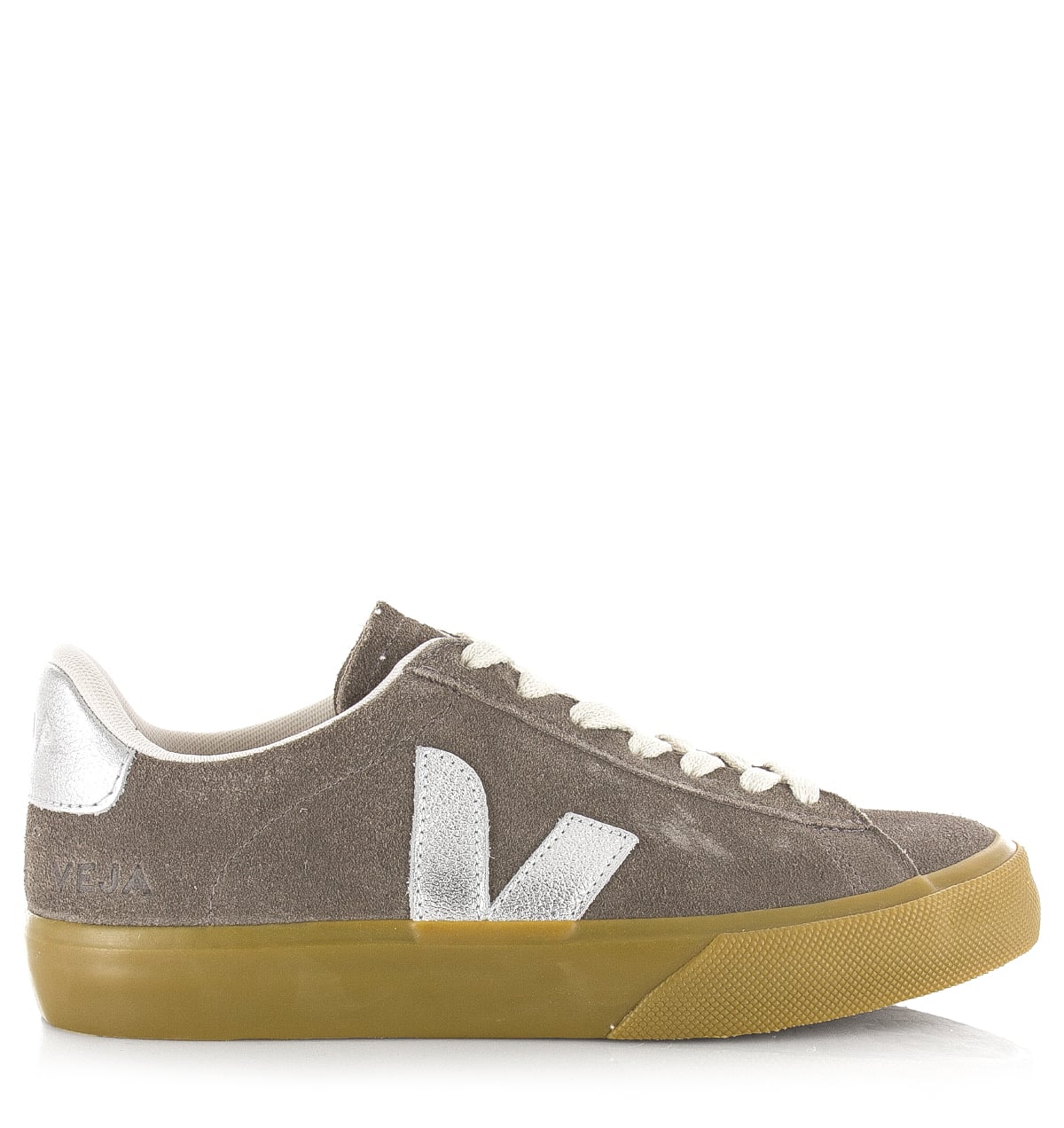 VEJA Campo Suede moonrock silver Suede Dames