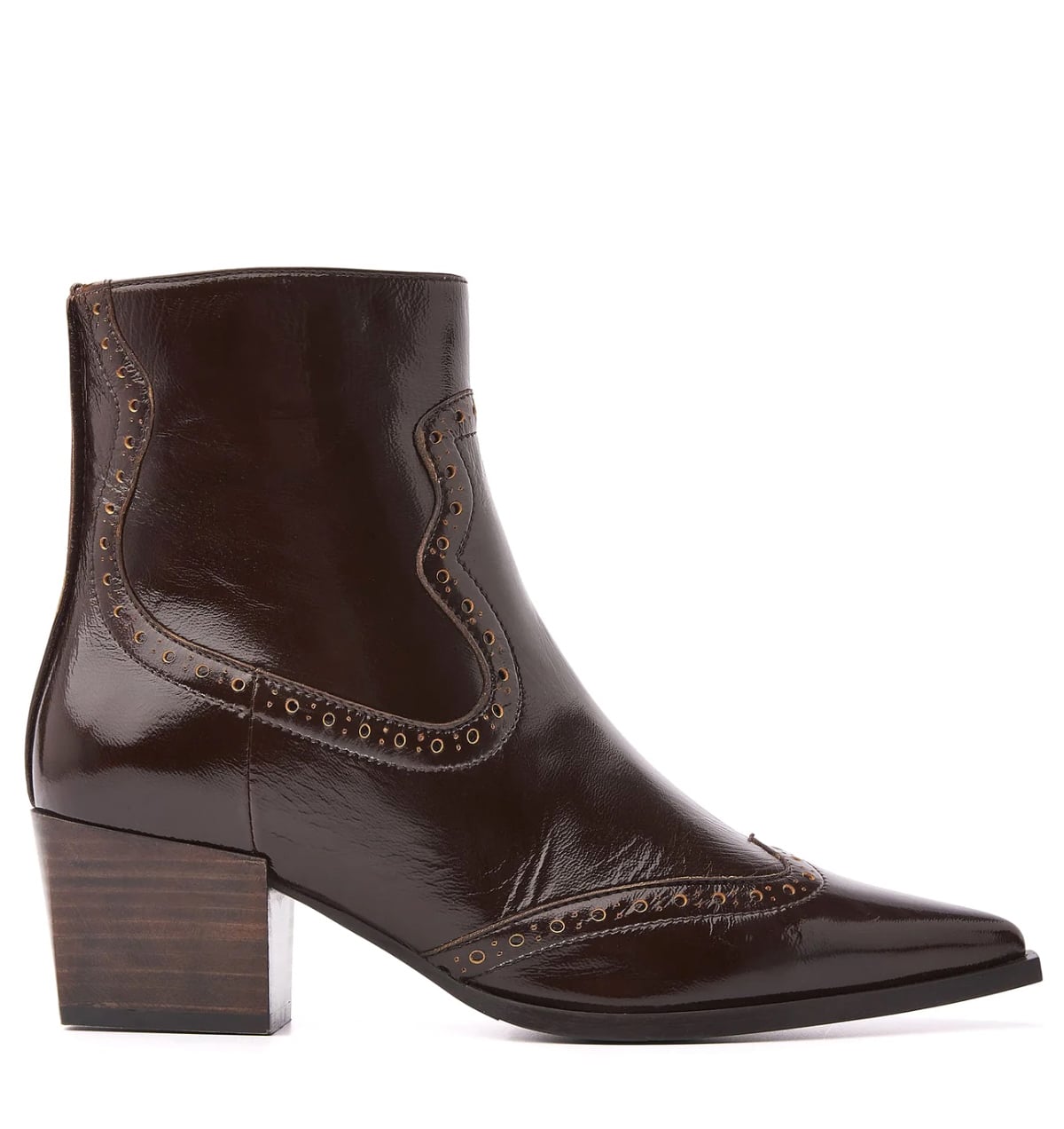 VIA VAI Kate Neil Eris Mustang Lakleer Dames – Bordeaux