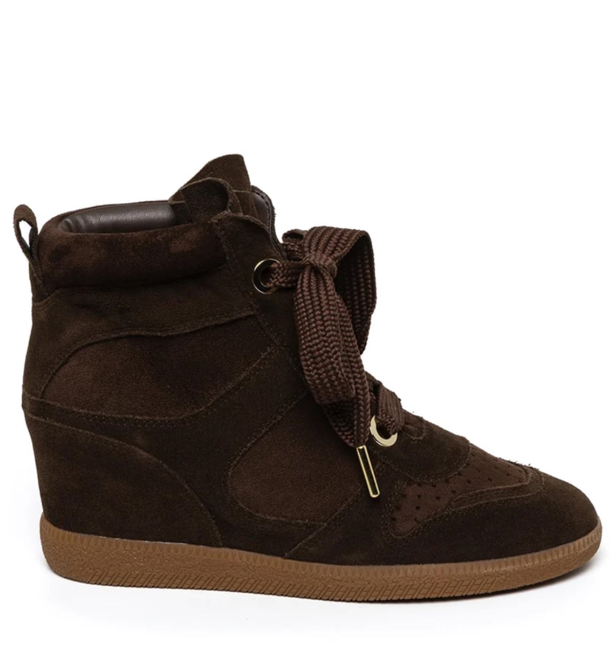 Steve Madden Mables brown suede Dames – Bruin