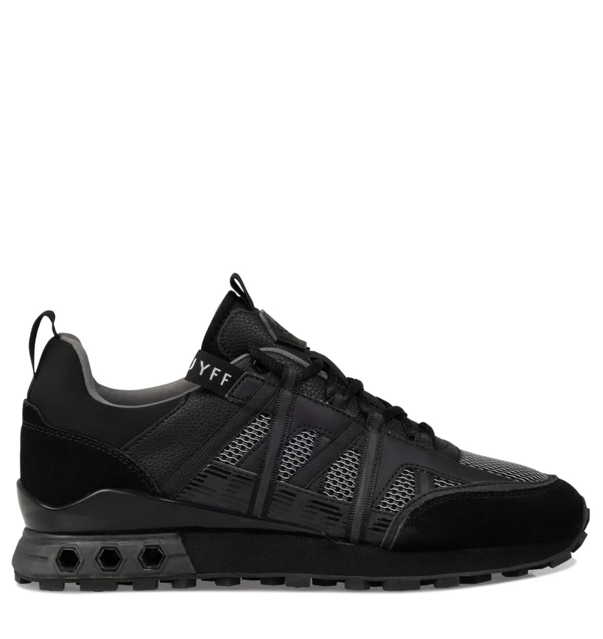 Cruyff - Fearia Futura sneakers zwart Leer Heren