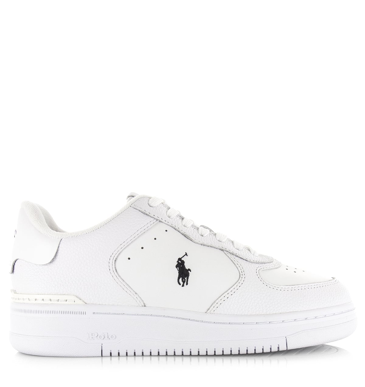 Masters crt sneakers low top white black Leer Unisex