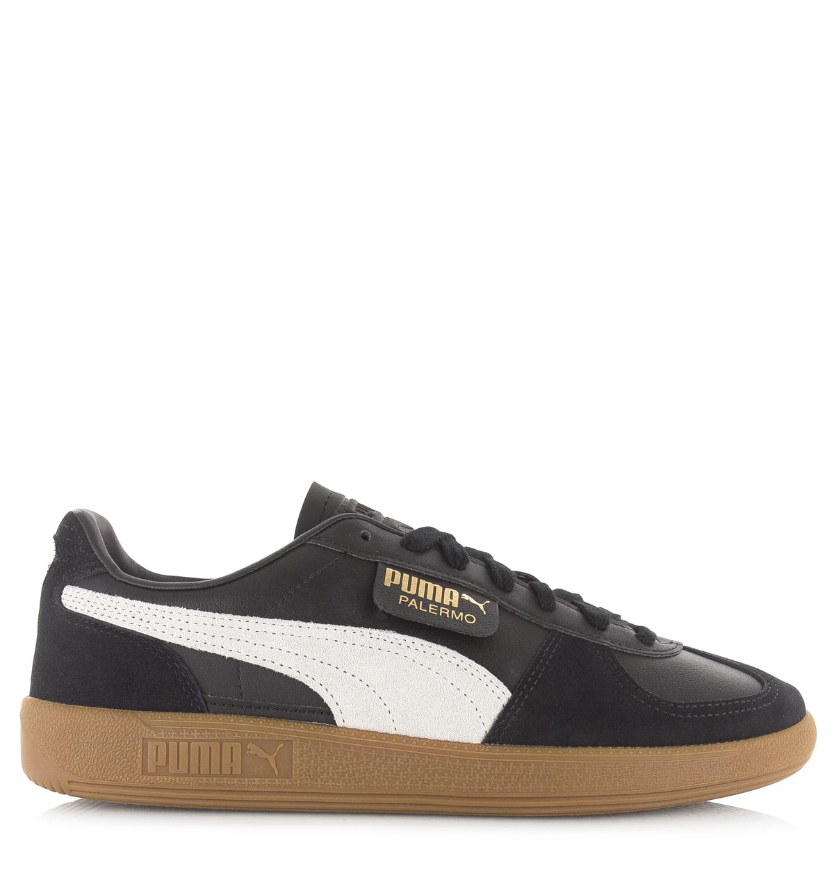 Puma - Palermo Lth Black Feather Gray Gu Leer Unisex