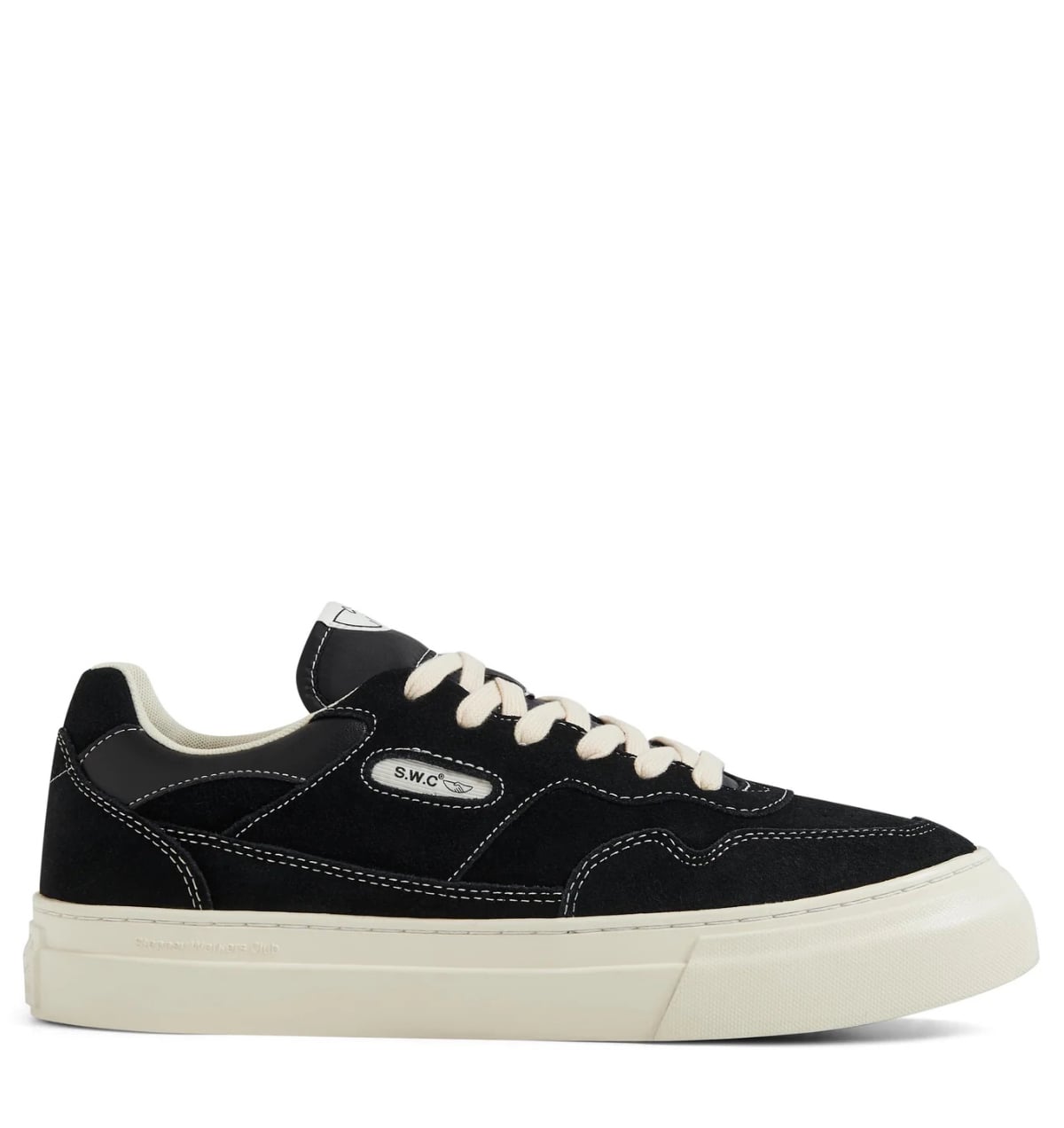 Stepney Workers Club S.W.C PEARL suede black Suede Unisex – Zwart