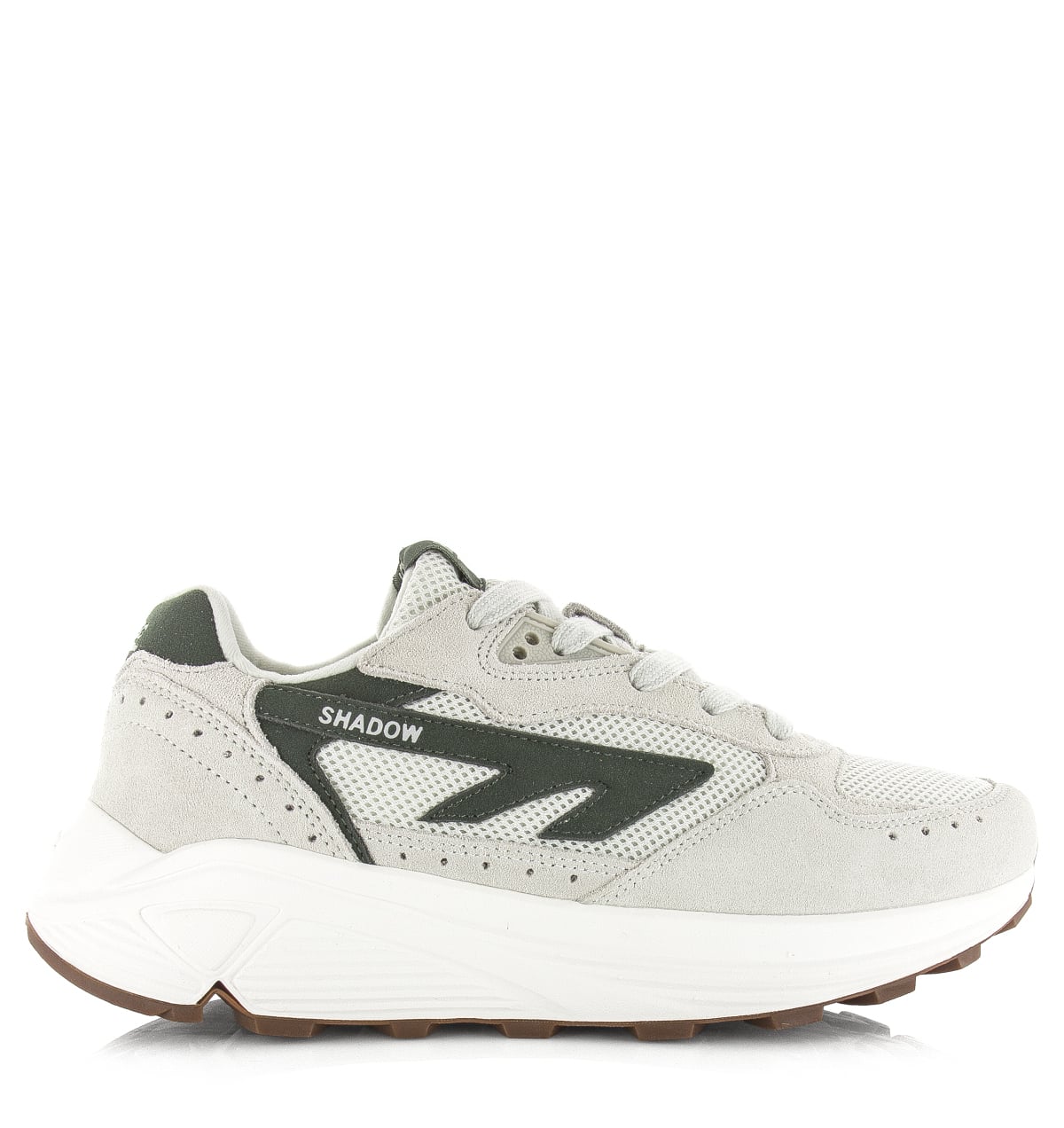 Hi-Tec HTS Shadow star white/kombu green Suede Unisex