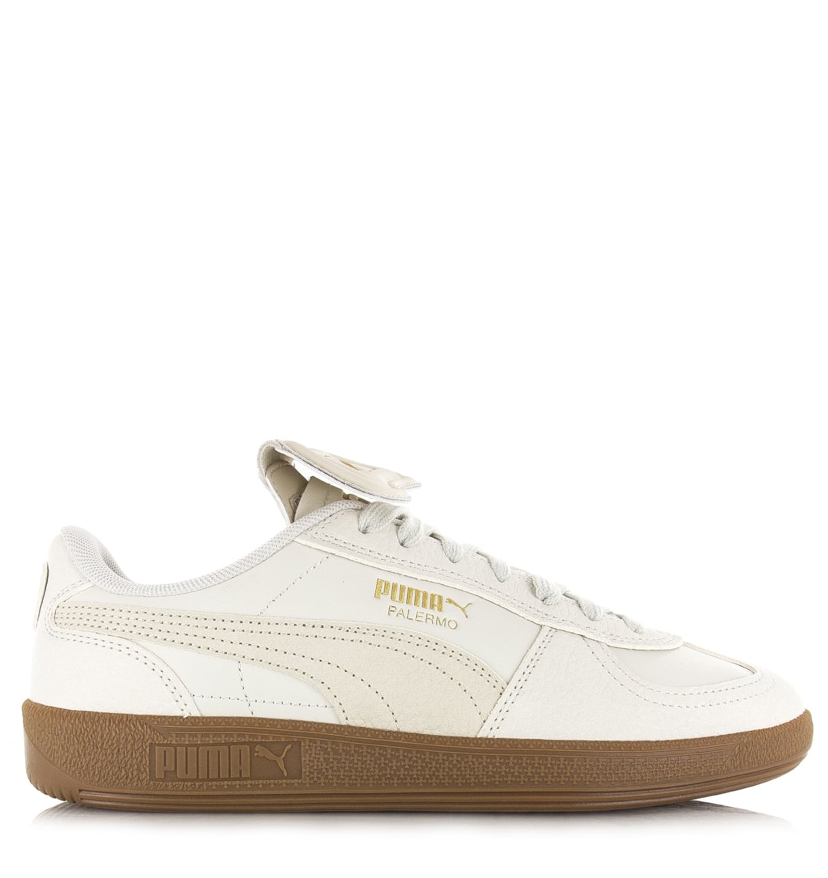 PUMA Palermo Premium warm white Leer Unisex