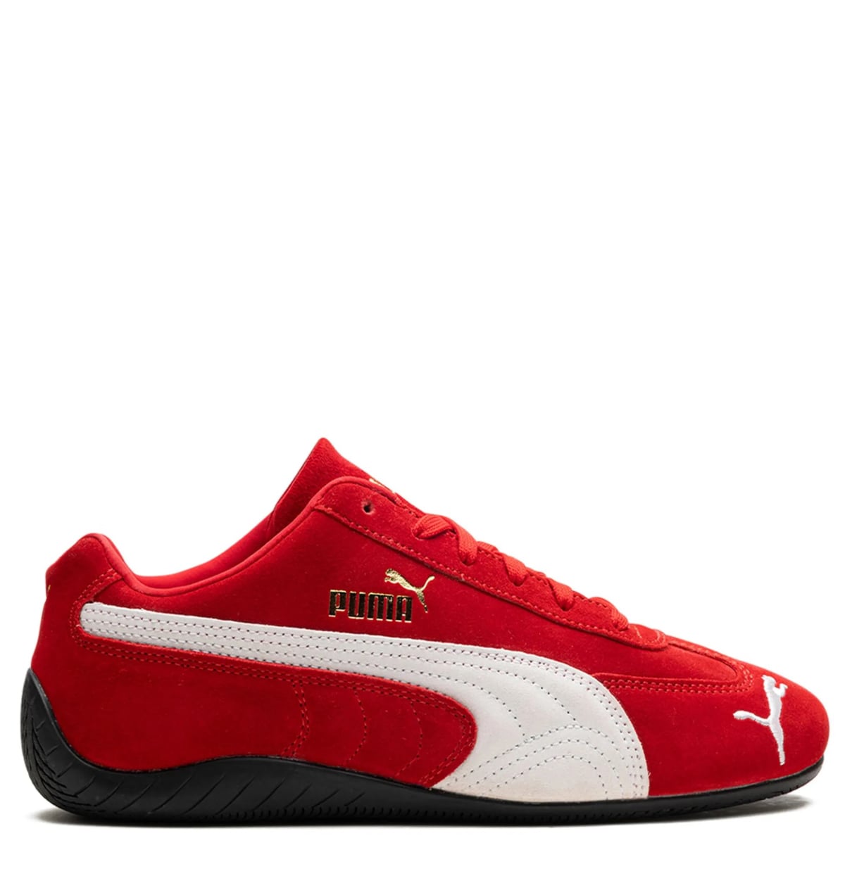 PUMA - Speedcat OG suède sneakers rood Suede Unisex