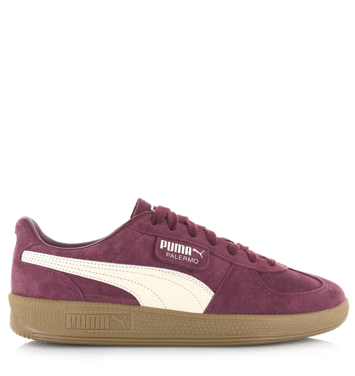 PUMA - Palermo ruby shimmer alpine snow Leer Unisex