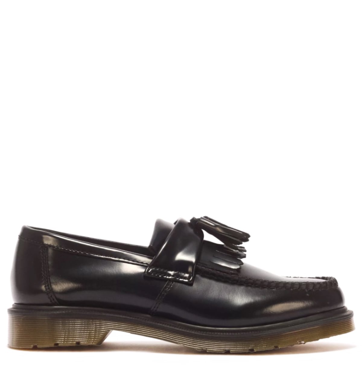 Dr martens Dr. Martens Adrian polished smooth black Leer Unisex – Zwart